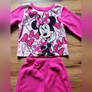 Disney Minnie Mouse Pink Pajama Set